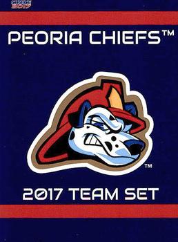 2017 Choice Peoria Chiefs #NNO Team Card / Checklist Front
