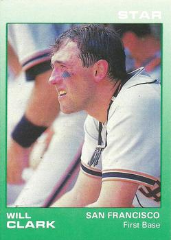 1988-92 Star Ad Cards #NNO Will Clark Front