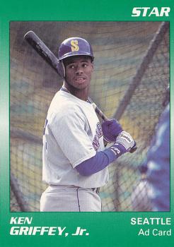 1988-92 Star Ad Cards #NNO Ken Griffey Jr. Front