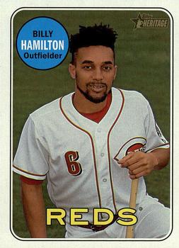 2018 Topps Heritage #108 Billy Hamilton Front