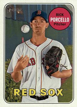 2018 Topps Heritage #133 Rick Porcello Front