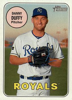 2018 Topps Heritage #142 Danny Duffy Front