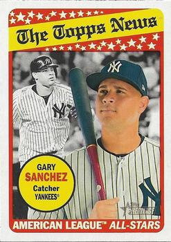 2018 Topps Heritage #179 Gary Sanchez Front