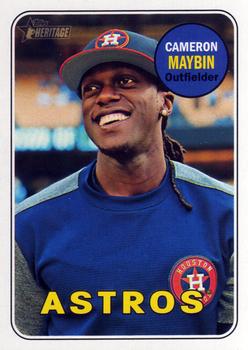 2018 Topps Heritage #205 Cameron Maybin Front