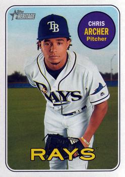 2018 Topps Heritage #286 Chris Archer Front