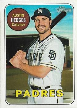 2018 Topps Heritage #374 Austin Hedges Front
