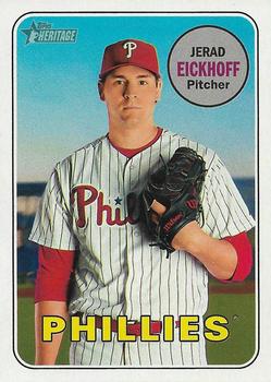 2018 Topps Heritage #392 Jerad Eickhoff Front