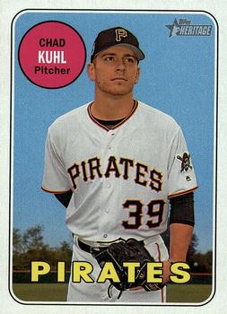 2018 Topps Heritage #410 Chad Kuhl Front