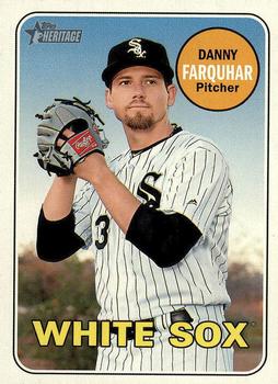 2018 Topps Heritage #523 Danny Farquhar Front