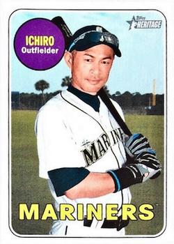 2018 Topps Heritage #716 Ichiro Front