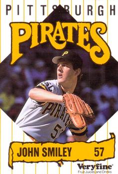 1989 Veryfine Pittsburgh Pirates #NNO John Smiley Front