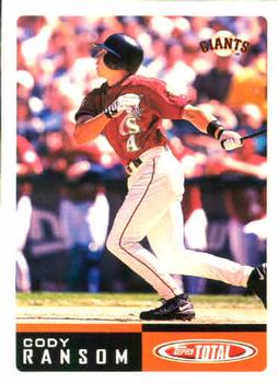 2002 Topps Total #408 Cody Ransom Front