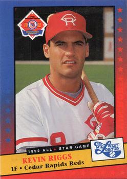 1992 Midwest League All-Stars #NNO Kevin Riggs Front