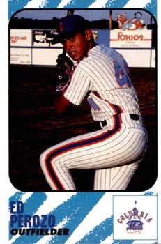 1991 Play II Columbia Mets #6 Ed Perozo Front