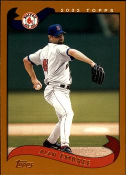 2002 Topps Traded & Rookies #T33 Alan Embree Front