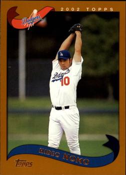 2002 Topps Traded & Rookies #T76 Hideo Nomo Front