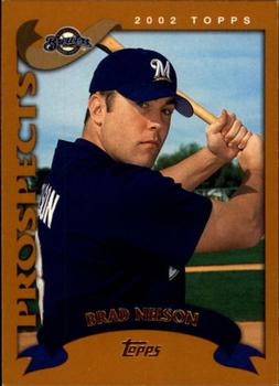 2002 Topps Traded & Rookies #T190 Brad Nelson Front