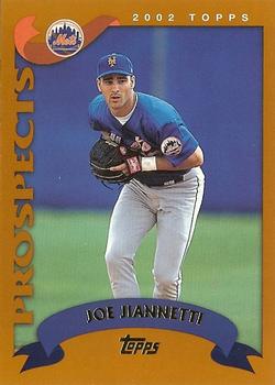 2002 Topps Traded & Rookies #T250 Joe Jiannetti Front