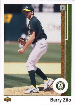 2002 UD Authentics #6 Barry Zito Front