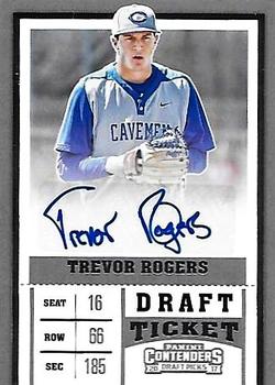 2017 Panini Contenders Draft Picks #52 Trevor Rogers Front