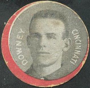 1912 Colgan's Chips Red Borders (E270-1) #NNO Tom Downey Front