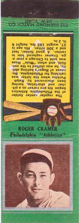 1934 Diamond Matchbooks (U1) #NNO Roger Cramer Front