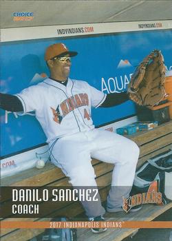 2017 Choice Indianapolis Indians #31 Danilo Sanchez Front