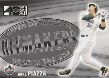 2002 Upper Deck 40-Man #1069 Mike Piazza Front