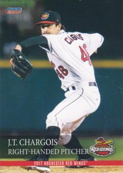 2017 Choice Rochester Red Wings #5 J.T. Chargois Front