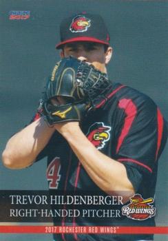 2017 Choice Rochester Red Wings #13 Trevor Hildenberger Front