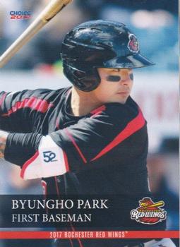 2017 Choice Rochester Red Wings #18 Byung Ho Park Front