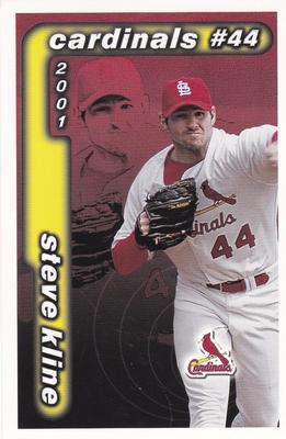 2001 St. Louis Cardinals Police #NNO Steve Kline Front