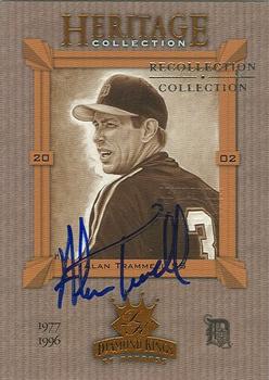2004 Donruss Diamond Kings - Recollection Collection #HC-17 Alan Trammell Front