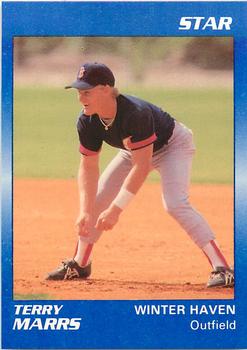 1989 Star Winter Haven Red Sox - Platinum #14 Terry Marrs Front