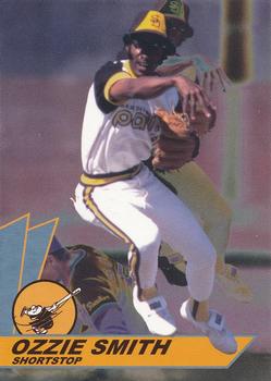 2003 Carl's Jr. San Diego Padres #NNO Ozzie Smith Front