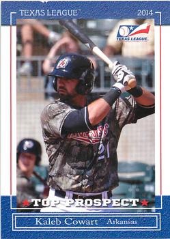 2014 Grandstand Texas League Top Prospects #NNO Kaleb Cowart Front