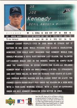 2002 Upper Deck MVP #35 Joe Kennedy Back