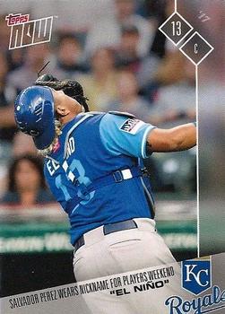 2017 Topps Now Players Weekend #PW-57 Salvador Perez Front