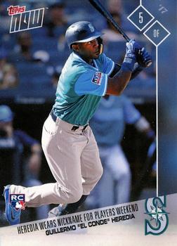 2017 Topps Now Players Weekend #PW-129 Guillermo Heredia Front