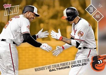 2017 Topps Now Players Weekend #PWB-01 Baltimore Orioles Front