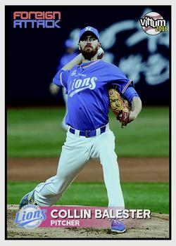 2016 Vittum KBO Foreign Attack #34 Collin Balester Front