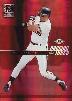 2004 Donruss Elite - Passing the Torch #PT-4 Will Clark Front