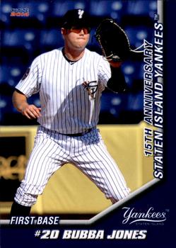 2014 Choice Staten Island Yankees #19 Bubba Jones Front