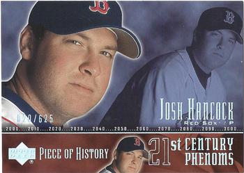 2002 Upper Deck Piece of History #125P Josh Hancock Front