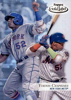 2017 Topps Gold Label - Class 2 #22 Yoenis Cespedes Front