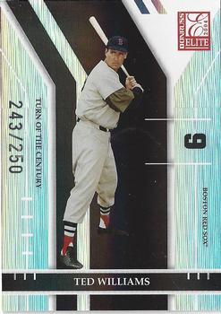 2004 Donruss Elite - Turn of the Century #198 Ted Williams Front