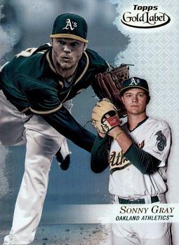 2017 Topps Gold Label - Class 3 #13 Sonny Gray Front
