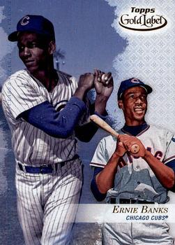 2017 Topps Gold Label - Class 3 #27 Ernie Banks Front
