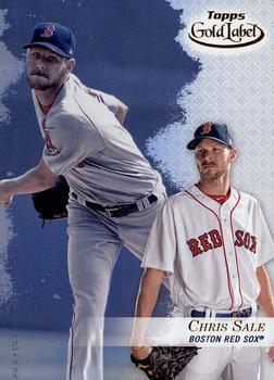 2017 Topps Gold Label - Class 3 #80 Chris Sale Front