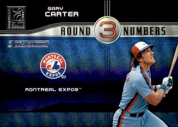 2004 Donruss Elite Extra Edition - Round Numbers #RN-8 Gary Carter Front